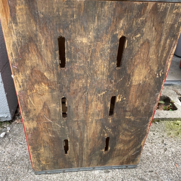 Vintage 20th Century Rustic Coca Cola Coke Trunk Chest Southern Wooden Box - Picture 3 of 7